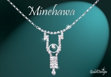 Minehawa - náhrdelník stříbřený